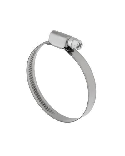 Хомут червячный 70-90/12-0,8мм, нержавеющая сталь W2, (25 шт/уп) REXANT 07-0770-12 в Рубцовске Стяжки-хомуты Pintop.ru