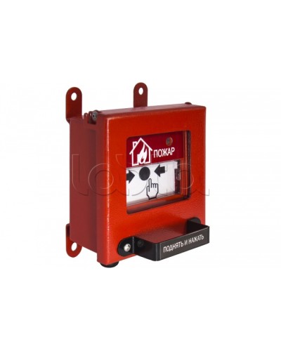Извещатель пожарный ручной взрывозащищенный Спектрон-513-Exi-М-ИПР-В в Рубцовске Пожарные извещатели (Ex) Pintop.ru