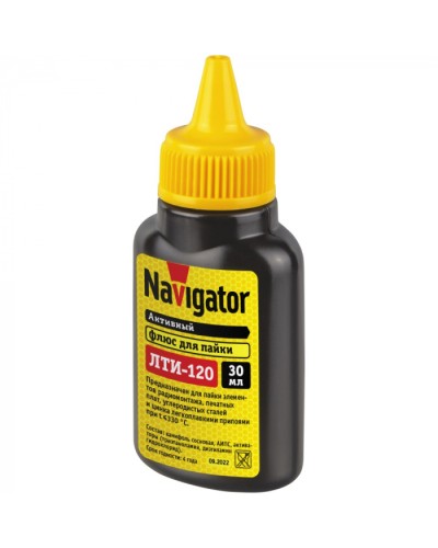 Флюс Navigator 93 745 NEM-Fl05-F30 (ЛТИ-120, 30мл) в Рубцовске Аксессуары для кабель-канала Pintop.ru