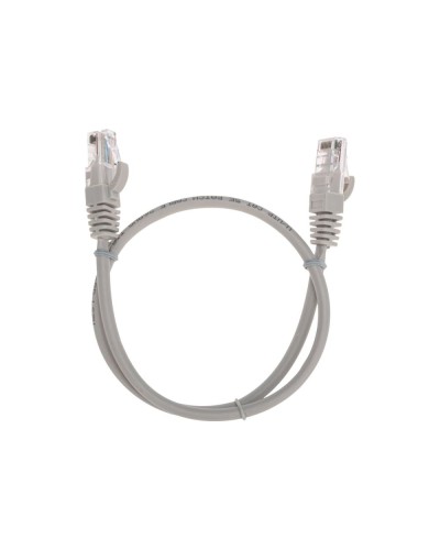 Патч-корд U/UTP, CAT 5e, RJ45-RJ45, 26AWG, LSZH, серый, 0,5м REXANT 02-0100-05 в Рубцовске Патчкорды (медные) Pintop.ru