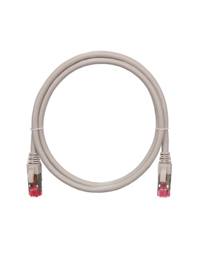 Шнур коммутационный 2хRJ45/8P8C S/FTP кат.6A (NMC-PC4SA55B-030-C-GY) NIKOMAX (3 м) в Рубцовске Патчкорды (медные) Pintop.ru