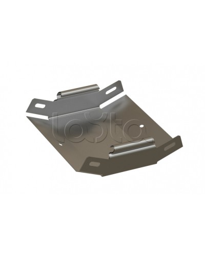 Угол 45° вертикальный внутренний Hyperline RST-VIA45-50-50-0,8-SZ в Рубцовске Аксессуары для лотков Pintop.ru