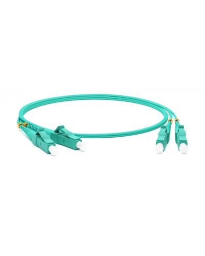 Патч-корд волоконно-оптический MM 50/125(OM3), LC-LC, duplex, LSZH, 1 м Hyperline FC-D2-503-LC/PR-LC/PR-H-1M-LSZH-AQ (FC-503-LC-LC-10G-1M) в Рубцовске Патч-корды оптические Pintop.ru