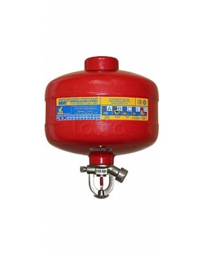 Модуль порошкового пажаротушения ПОЖТЕХНИКА МПП-2,5/68 МИГ (температура срабатывания +68°С) (красный) в Рубцовске Модули порошковые Pintop.ru