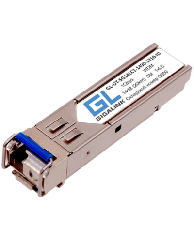 Модуль SFP Gigalink GL-OT-SG14LC1-1310-1490-I-D в Рубцовске Модули SFP/XFP/GBIC Pintop.ru
