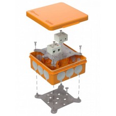 Коробка огнестойкая для о/п двухкомпонентная 60-0303-FR10.0-4 Е15-Е120 100х100х40 Промрукав (60-0303-FR10.0-4)