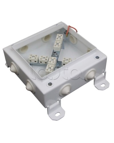 Коробка монтажная огнестойкая Гефест КМ-О (16к*6,0)-IP66 1515, 8 вводов 150х150х60 в Рубцовске Распределительные коробки Pintop.ru