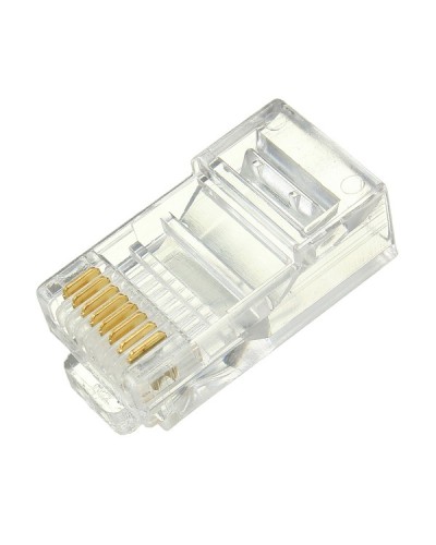 Унифицированный разъём Tantos Джек RJ-45 8P-8C CAT5e Ts (100шт/уп) в Рубцовске Коннекторы и разъемы Pintop.ru