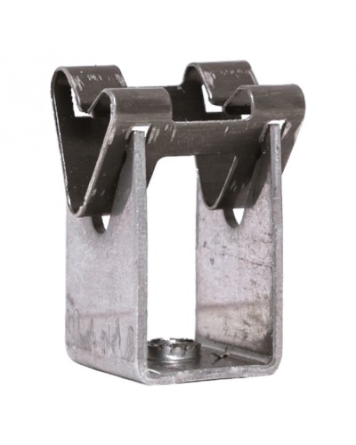 Держатель токоотвода металлический 35мм, L=20мм, Ni/Ni EKF PROxima (lp-d2115-20-ni) в Рубцовске Электротехническое оборудование Pintop.ru