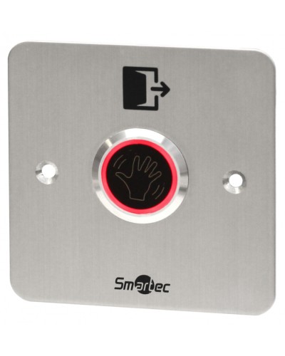 Кнопка выхода металлическая врезная Smartec ST-EX344LW в Рубцовске Кнопки выхода Pintop.ru