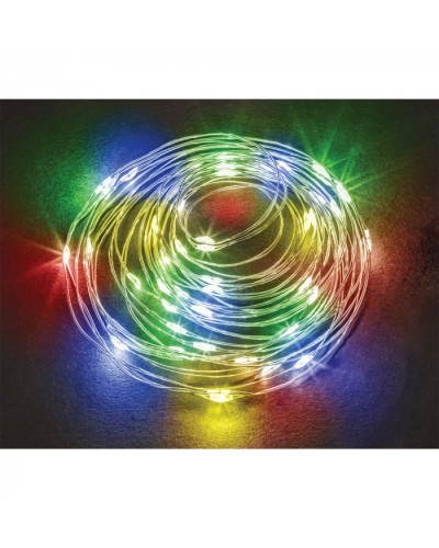 Гирлянда Navigator 95 069 NGF-D049-02 (микро роса RGBY) в Рубцовске Источники света(Лампы) Pintop.ru
