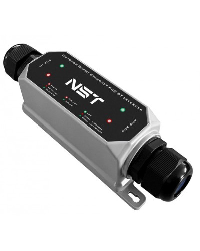 Уличный Ultra PoE удлинитель Gigabit Ethernet до 250м на 1 порт NST NS-EX-1GP/W в Рубцовске Дополнительное оборудование для сетей Pintop.ru