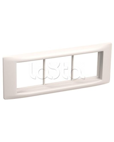 Рамка и суппорт для кабель-канала Праймер на 6 модулей, 60 мм белый IEK (CKK-40D-RSU6-060-K01) в Рубцовске Распределительные коробки Pintop.ru