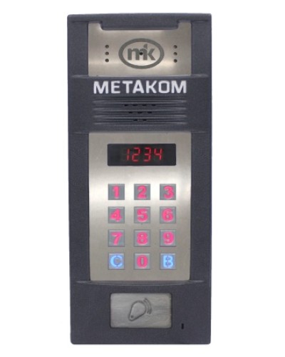Многоабонентый антивандальный блок вызова со встроенной видеокамерой Метаком MК2018-RFiV в Рубцовске Блоки вызова многоабонентные Pintop.ru
