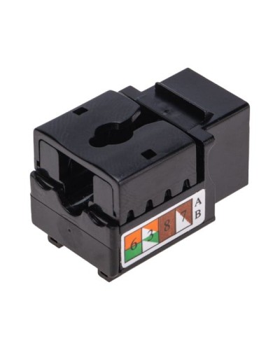 Модуль Keystone Jack RJ-45(8P8C), UTP неэкранированный, CAT 6, тип 90 градусов, черный REXANT PRO 02-0255 в Рубцовске Модули Keystone Pintop.ru