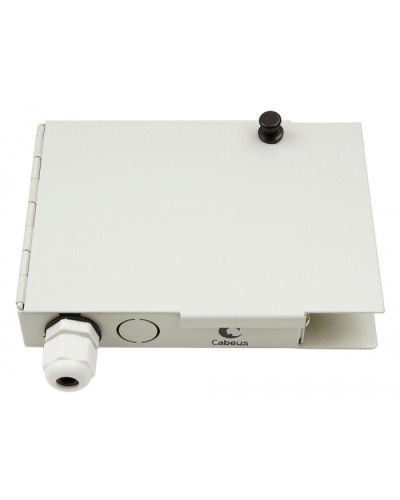 Бокс оптический настенный 19 на 4 ST/FC порта Cabeus JJT-4-ST в Рубцовске Кросс оптический Pintop.ru