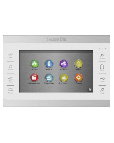 Видеодомофон Falcon Eye FE-70 ATLAS HD (White) XL в Рубцовске Абонентские видеоустройства Pintop.ru