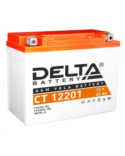 Аккумулятор АКБ 12 - 20 Delta CT 12201 в Рубцовске Электротехническое оборудование Pintop.ru