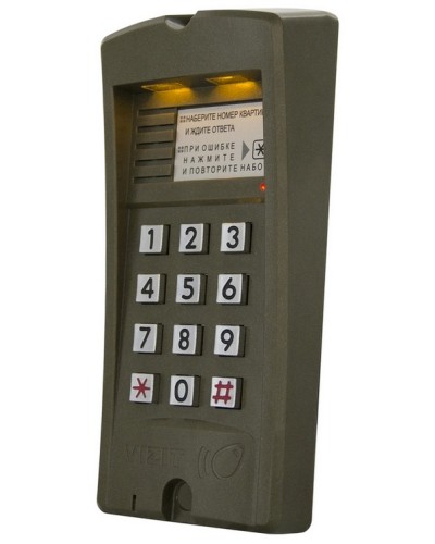 Блок вызова домофона Vizit БВД-310F в Рубцовске Блоки вызова многоабонентные Pintop.ru