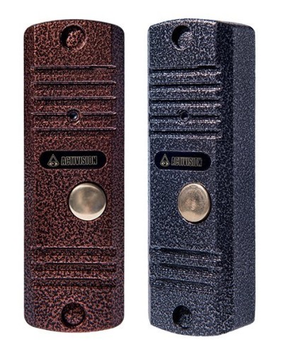 Панель вызывная накладная на 1 абонента Activision AVC-105 Panasonic (медь) в Рубцовске Вызывные аудиопанели малоабонентные Pintop.ru