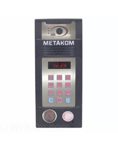 Многоабонентый антивандальный блок вызова со встроенной гибридной видеокамерой Метаком MК2018-TMRFVH в Рубцовске Блоки вызова многоабонентные Pintop.ru