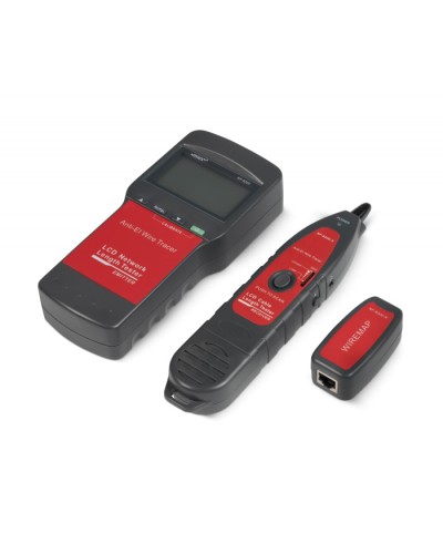 Тестер для витой пары c LCD дисплеем и тон-генератором Cabeus (CT-LCD-RJ45-SCAN) в Рубцовске Тестеры для систем видеонаблюдения Pintop.ru