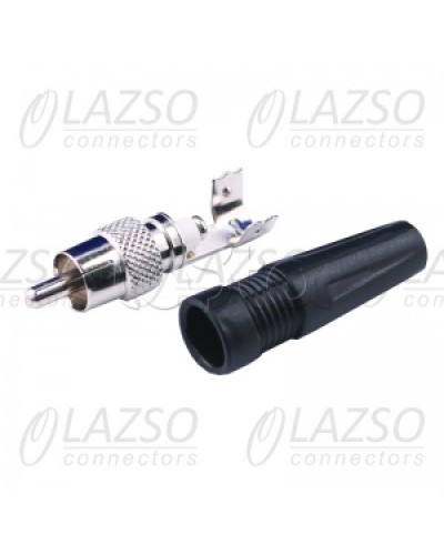 Разъем штекер RCA под винт LAZSO (APR012) в Рубцовске Коннекторы Pintop.ru