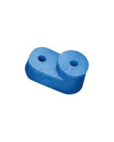 Угловой изолятор для «0» шины синий IEK YIS32 в Рубцовске Клеммные колодки Pintop.ru