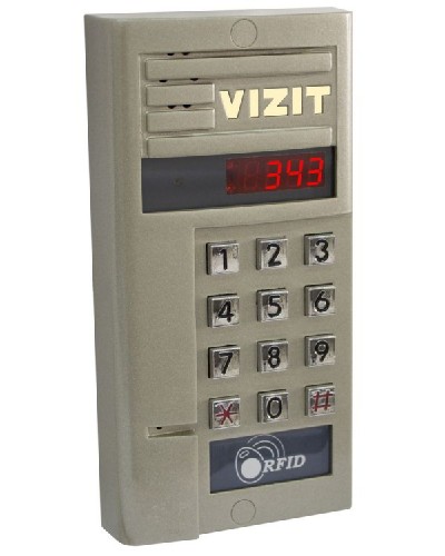 Блок вызова домофона Vizit БВД-343FCPL в Рубцовске Блоки вызова многоабонентные Pintop.ru