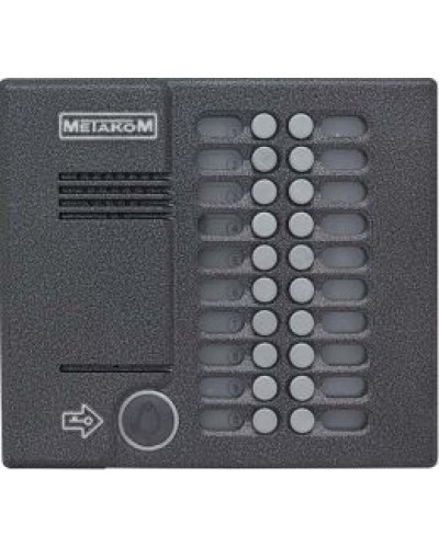Блок вызова домофона антивандальный Метаком MK20.2-RFEVN в Рубцовске Блоки вызова многоабонентные Pintop.ru