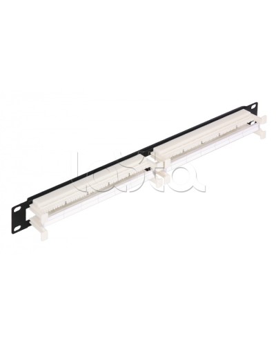 Патч-панель 1U 100 пар NIKOMAX (NMC-RB110-100) в Рубцовске Кроссовое оборудование тип 110 Pintop.ru