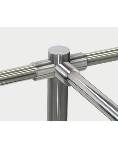 Патрубок прямой для крепления поручней PERCo-BH02 0-10 в Рубцовске Ограждения Pintop.ru