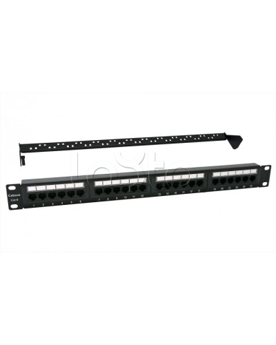Патч-панель 19, 1U, 24xRJ45 Cabeus PL-24-Cat.6-Dual IDC в Рубцовске Патч панель Pintop.ru