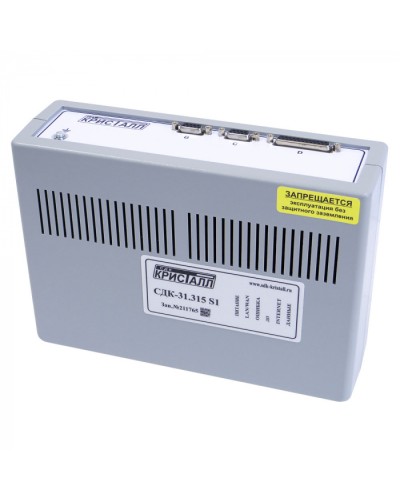 Блок контроля S1 Кристалл СДК-31.315S1(TCP/IP) в Рубцовске Приемно-контрольные приборы Pintop.ru