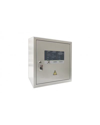 Шкаф управления адресный Рубеж ШУН/В-5,5-03-ПЧ-R3 (с моторным дросселем) в Рубцовске Адресная система пожарной сигнализации РУБЕЖ Pintop.ru