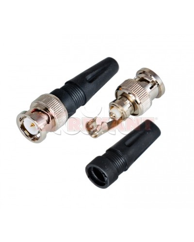 Разъем штекер BNC под винт с колпачком (02-001) (50шт/уп) REXANT 05-3071 в Рубцовске Коннекторы Pintop.ru