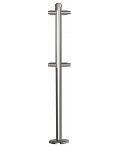 Cтойка быстросъемная угловая ОБ1/2-2-90 ХРОМ Ростов-Дон в Рубцовске Турникеты - Ростов-Дон Pintop.ru