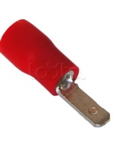 Клемма плоская изолированная 0.5-1.5 мм² (КПИ штекер - 2.8мм) (100шт/уп) REXANT 08-0311 в Рубцовске Клеммные колодки Pintop.ru