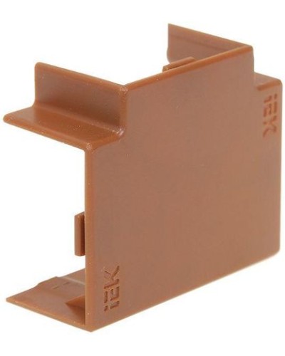 ELECOR Угол Т-образный КМТ 40х16 дуб (4шт/компл) IEK (EL-KK10D-T-040-016-K11) в Рубцовске Аксессуары для кабель-канала Pintop.ru