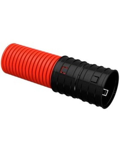 ELASTA Труба гофр. двустенная жесткая ПНД d=125мм (6м) IEK (EA-TG13-2-1-2-125-006-K04) в Рубцовске Труба гофрированная Pintop.ru