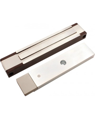 Электромагнитный замок с датчиком состояния двери ALeko ALM-400P (12В коричневый) в Рубцовске Электромагнитные замки Pintop.ru