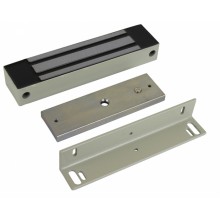 Замок электромагнитный влагозащищенный AccordTec ML-295K (белый) с уголком