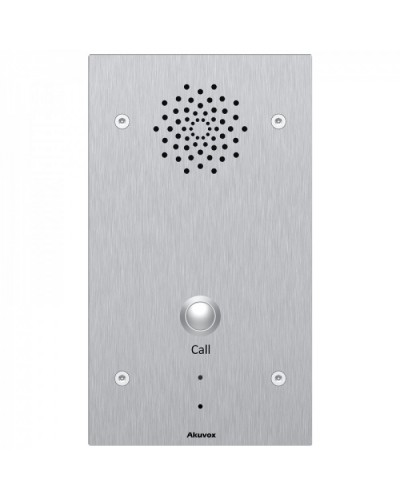 Одноабонентская вызывная панель Akuvox E21V_v4 в Рубцовске Вызывные аудиопанели малоабонентные Pintop.ru