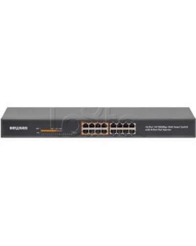 Коммутатор PoE 16-портовый Beward STW-16P8 в Рубцовске Коммутаторы Pintop.ru