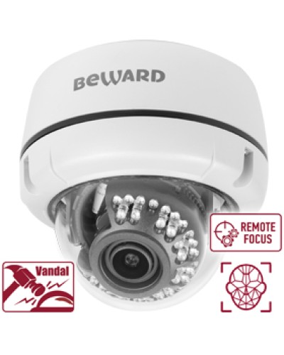 IP-камера видеонаблюдения антивандальная купольная Beward B2530DVZ в Рубцовске IP-камеры Pintop.ru
