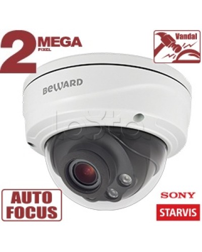 IP-камера видеонаблюдения купольная Beward SV2010DVZ в Рубцовске IP-камеры Pintop.ru