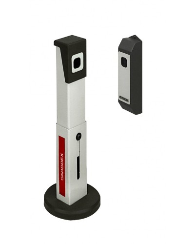 Комплект беспроводных фотоэлементов CARDDEX PR-01 (передатчик и приемник, навесной + стойка) в Рубцовске Запчасти для шлагбаумов и автоматики Pintop.ru