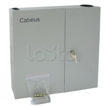 Бокс оптический настенный 19" на 16 ST/FC портов Cabeus FO-WL-16ST-K