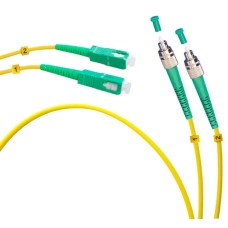 Шнур оптический duplex FC/APC-SC/APC 9/125 sm 3м LSZH Cabeus FOP(d)-9-FC/APC-SC/APC-3m