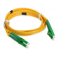 Шнур оптический duplex LC/APC-LC/APC 9/125 sm 20м LSZH Cabeus FOP(d)-9-LC/APC-LC/APC-20m